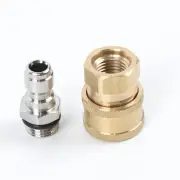 Pressure Washer Jet Wash 1/4‘Quick-Release Thread Connector Part For Water Torch