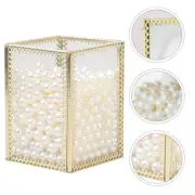 Painting Brush Holder Container with Lid Makeup Pencil Bucket Compact