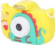 VELATEMOR Kids Camera, 8X Zoom Portable 1080P Children Video Digital Camera for Indoor (Yellow)