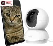 Tp-Link Tapo Pan/Tilt AI Smart Home Security Wi-Fi Camera, Baby Monitor, 2K 3MP,