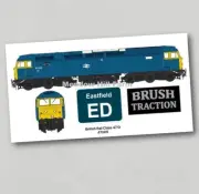 British Rail Class 47 Fridge Magnet 47005 Eastfield BR Blue Diesel Locomotive