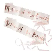Rose Gold Mother Of The Groom/Bride Sash