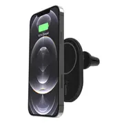 Belkin BoostCharge Magnetic Wireless Car Charger - 10W Mount your iPhone on the [WIC004btBK]