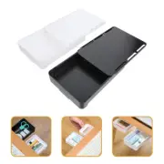 2 Pcs Storage Box under Table Slide Out Drawer Baby Work Desk Bottom