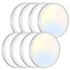 8Pack LED Flush Mount Ceiling Lights, 6.5 Inch 12W 1200lm Lighting Fixtures R...