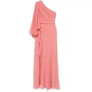 [Elie Saab] Elie Saab One-shoulder Gown 36 FR PINK