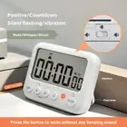 Multifunction Timers ABS Digital Countdowns Clock Small Design for Kitchen Lab