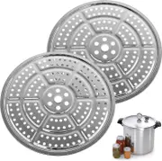2-pack 11-inch Pressure Cooker Canner Rack / Canning Rack For Pressure Canner - Stainless Steel - Compatible With Presto