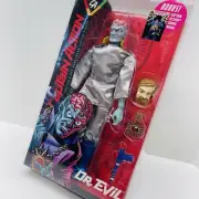 Captain Action DR. EVIL w DR. TRACY MASK 11.5" Round 2 Marvel Figure 2012 - NEW