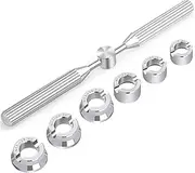 [Freejoy] Professional Watch Repair Tool 5537 Watch Case Back Opener Closer Remover for Rolex/Tudor, Silver, Watch Repair Tool, Watch Repair Kit, Watch Back Case Opener