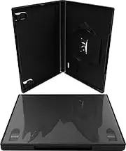 (1) Empty Dark Gray 1-Disc Capacity 15MM Compatible With Nintendo GameCube Replacement Box/Case - VGBR15GCDG