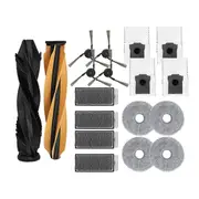 For Dreame X50 Ultra Accessories Main Side Brush Hepa Filter Mop Cloth Dust Bag Replacement Parts As Shown