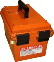 MTM Ammo Can for Bulk Ammo - Orange AC35