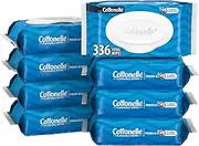Cottonelle FreshCare Flushable Wet Wipes for Adults, Alcohol Free, 336 Wipes per Pack (Eight 42-Count Flip-Top Packs)
