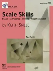 SCALE SKILLS TECHNIC PREP LEVEL BY KEITH SNELL GP680 MUSIC BOOK - BRAND NEW