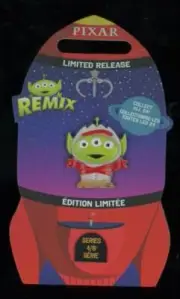 DS LGM Little Green Men Alien Remix Forky Pixar Toy Story Disney Pin
