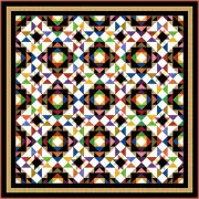ULTIMATUM - 83" - Pre-cut Patchwork Quilt Kit by Quilt-Addicts Dble