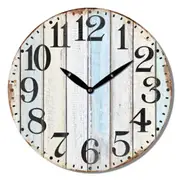 Paper Print Round Wall Clock 28x28cm