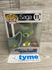 2018 ECCC Funko Pop Comic SAGA Lying Cat 11 GITD SKYBOUND EXCLUSIVE W PROTECTOR