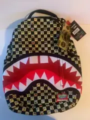 Sprayground x Spongebob "Checkered" Backpack - Very Rare (New)
