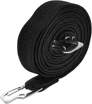 HEALLILY Elastic Bungee Cords Carabiner Hooks Versatile Luggage Straps for Motorcycles Bicycles