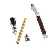 Mach 3 Razor Handle Project Kit - Chrome Finish, Legacy Woodturning