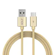3PCS 5A Type-C / USB-C Alloy Fast Charging Cable, Length: 1m