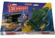 Matchbox Thunderbird 2 Pilot Virgil Tracy With Thunderbird 4 Sealed On Card 1993