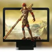3D Mobile Phone Video Screen Magnifier Holder 8 inch HD Folding Stand Bracket