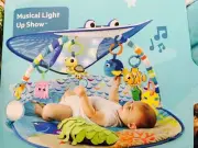 Disney Baby Finding Nemo Mr. Ray Ocean Lights & Music Activity Gym PlayMat NEW