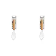 2PK Wiltshire Non-Stick Silicone Baking Whisk/Beater/Whipper Kitchen Tools