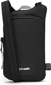 [Pacsafe] GO Anti Theft Tech Crossbody, Jet Black, Jet Black