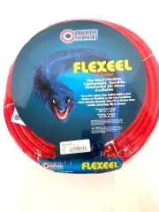 PFE61004TR 3/8" X 100' AIR HOSE FLEXEEL W/1/4" MPT FITTINGS COILHOSE PNEUMATICS