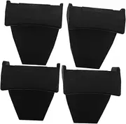 JUMPLAWN Automotive Tire Clamp Set 4pcs Tire Fixing Clamp Rim Pads for Car Truck