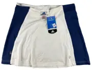 Vintage 2001 Adidas Climalite White/Blue Tennis Skirt Women's Size 14 - NEW NWT