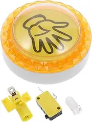 KOMBIUDA Answer Game Show Button Palm Activated Trivia with Loud Alarm Sound for Classroom Games Teacher Supplies and Skills Development for Adults
