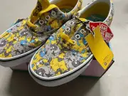 Vans x Simpsons "Era" Sneakers (Itchy and Scratchy) Skating Shoes SIZE 4.5
