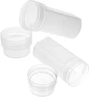 ULTECHNOVO 5 Slide Staining Jars Rack Staining Jar Set Microscope Slide Staining Tanks Lab Use