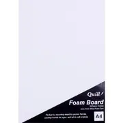 Quill Foam Board A4 White