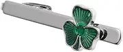 [Yardenfun] Unicorn Tie Clip for Men Irish Shamrock Clip Metal Decor Patrick's Day Business Accessories Formal Event