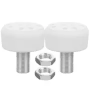 2 Pcs Roller Skate Brakes Skates Accessories Toe Stops Plugs Man Child