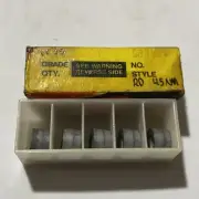 Qty.5 VALENITE Carbide Inserts RD 45 NM VC55 (I29)