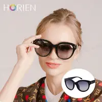 在飛比找PChome24h購物優惠-【SUNS】HORIEN海儷恩 時尚大圓框偏光太陽眼鏡 抗U