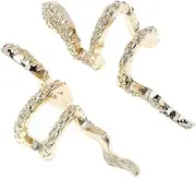 [TINEASUR] Earrings Without Piercings Snake Shape Ear Clamp Creative Ear Clip for