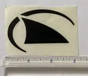 Freestyle Watches Surfboard Fin Shark Black White Surfing Shark Transfer STICKER