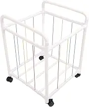 Stuffed Animal Zoo Cage, 19.69x19.69x19.69in Stuffed Animal Storage Zoo Holder Standing, Kids Toy Storage Organizer Shelves Basket with Elastic Cord, Plush Storage (C Double