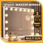 Simplus LED Hollywood Mirror Vanity Makeup Mirrors Lights Free Standing