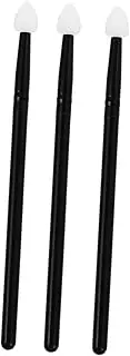 SOESFOUFU Professional Makeup Brushes 3pcs Eye Shadow Sticks Applicators Cream Brush Soft Tips for Even Application Comfort