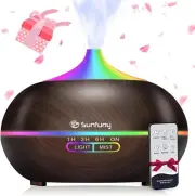 550ml Essential Oil Diffuser, Ultrasonic Aroma Diffuser with Smart Remote Contro