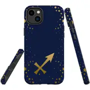 For iPhone 14 Plus Case Tough Protective Cover, Sagittarius Symbol